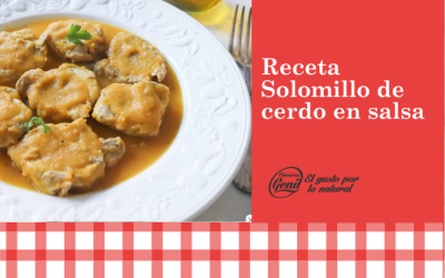 Solomillo de cerdo en salsa tradicional