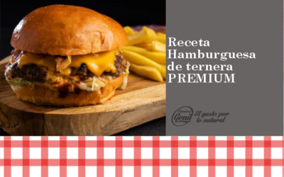 Receta Hamburguesa de ternera premium