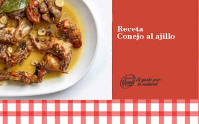Receta Conejo al ajillo